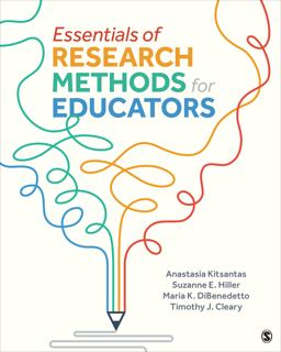 Essentials of Research Methods for Educators  9781071830697 Front Cover