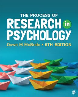 Process of Research in Psychology 5th 9781071847473 Front Cover