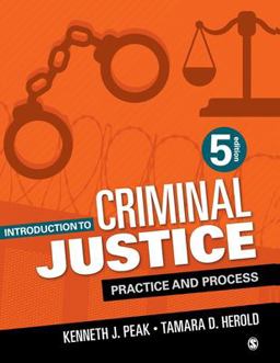 Introduction to Criminal Justice Practice and Process 5th 9781071848982 Front Cover