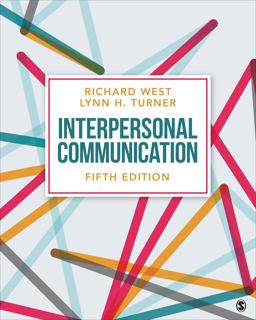 Interpersonal Communication 5th 9781071852330 Front Cover