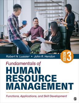 Fundamentals of Human Resource Management Functions, Applications, and Skill Development 3rd 9781071854372 Front Cover
