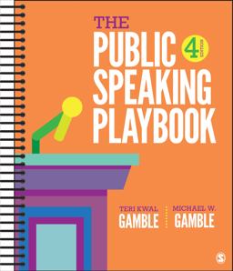     PUBLIC SPEAKING PLAYBOOK (SPIRAL)  9781071854488 Front Cover