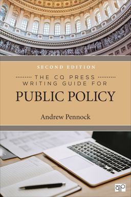 CQ Press Writing Guide for Public Policy 2nd 9781071858288 Front Cover