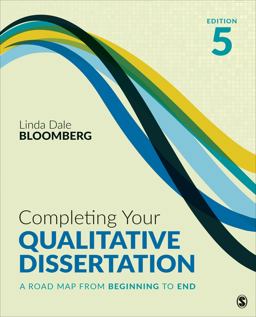 Completing Your Qualitative Dissertation A Road Map from Beginning to End 5th 9781071869819 Front Cover