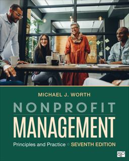 Nonprofit Management Principles and Practice 7th 9781071884089 Front Cover