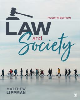 Law and Society 4th 9781071919248 Front Cover
