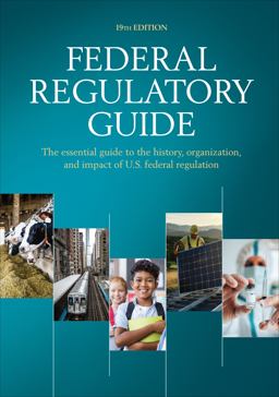     FEDERAL REGULATORY GUIDE  9781071920527 Front Cover