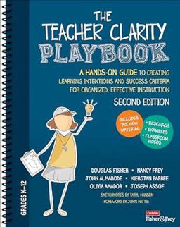     TEACHER CLARITY PLAYBOOK,GRADES K-1  9781071937310 Front Cover
