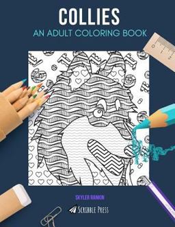 Collies: an Adult Coloring Book