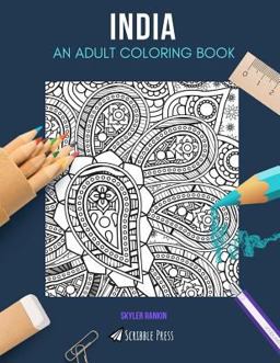 India: an Adult Coloring Book