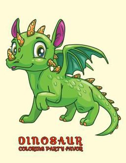 Dinosaur Coloring Party Favor