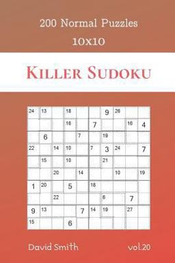 Killer Sudoku - 200 Normal Puzzles 10x10 Vol. 20