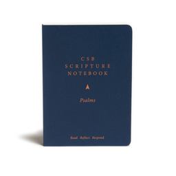 CSB Scripture Notebook, Psalms Read. Reflect. Respond  9781087720616 Front Cover