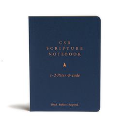 CSB Scripture Notebook, 1-2 Peter and Jude Read. Reflect. Respond  9781087722610 Front Cover