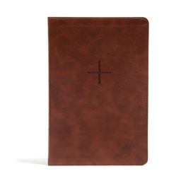 CSB Every Day with Jesus Daily Bible, Brown LeatherTouch