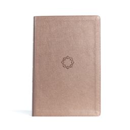 KJV Essential Teen Study Bible, Rose Gold LeatherTouch KJV Essential Teen Study Bible, Rose Gold LeatherTouch