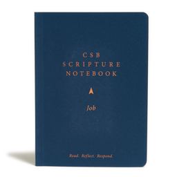 CSB Scripture Notebook, Job Read. Reflect. Respond  9781087731322 Front Cover
