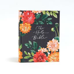 CSB Notetaking Bible, Hosanna Revival Edition, Dahlias Cloth over Board