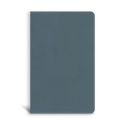 CSB on-The-Go Bible, Personal Size, Steel Blue LeatherTouch