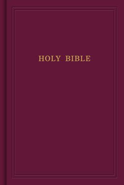 KJV Pew Bible, Garnet Hardcover KJV Pew Bible, Garnet Hardcover