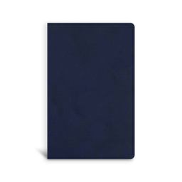CSB Single-Column Compact Bible, Navy LeatherTouch