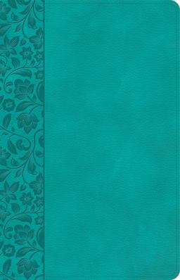 NASB Large Print Personal Size Reference Bible, Teal LeatherTouch, Indexed NASB Large Print Personal Size Reference Bible, Teal LeatherTouch, Indexed