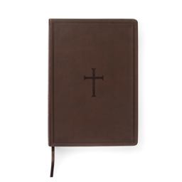 CSB Super Giant Print Reference Bible, Brown LeatherTouch, Value Edition