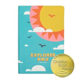 CSB Explorer Bible for Kids, Hello Sunshine LeatherTouch