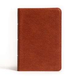 NASB Large Print Compact Reference Bible, Burnt Sienna Leathertouch NASB Large Print Compact Reference Bible, Burnt Sienna Leathertouch