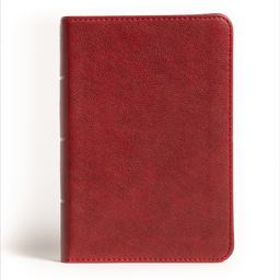 NASB Large Print Compact Reference Bible, Burgundy Leathertouch NASB Large Print Compact Reference Bible, Burgundy Leathertouch