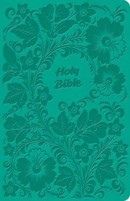 CSB Thinline Bible, Teal LeatherTouch, Value Edition