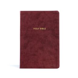 KJV Rainbow Study Bible, Burgundy LeatherTouch, Indexed KJV Rainbow Study Bible, Burgundy LeatherTouch, Indexed