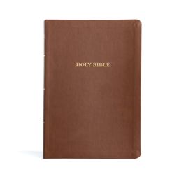 KJV Large Print Thinline Bible, Value Edition, Brown LeatherTouch KJV Large Print Thinline Bible, Value Edition, Brown LeatherTouch