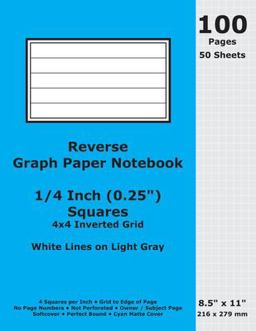 Reverse Graph Paper Notebook