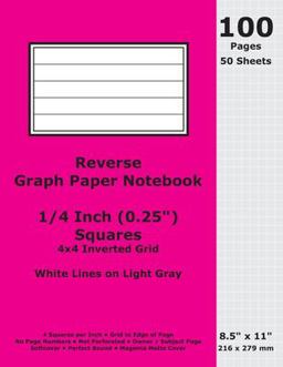Reverse Graph Paper Notebook