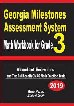 Georgia Milestones Assessment System Math Workbook for Grade 3