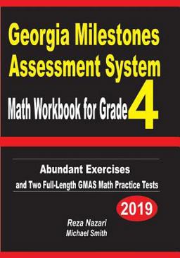 Georgia Milestones Assessment System Math Workbook for Grade 4