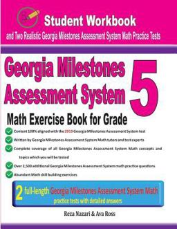 Georgia Milestones Assessment System Math Exercise Book for Grade 5