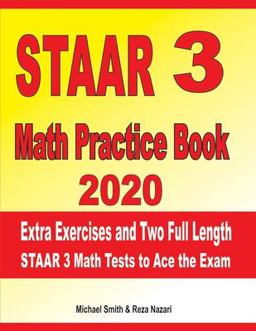 STAAR 3 Math Practice Book 2020