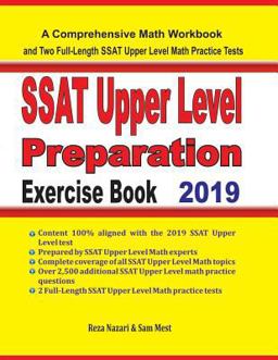 SSAT Upper Level Math Preparation Exercise Book