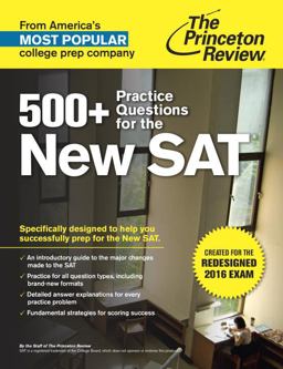 500+ Practice Questions for the New SAT