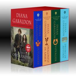Outlander 4-Copy Boxed Set Outlander, Dragonfly in Amber, Voyager, Drums of Autumn  9781101887486 Front Cover