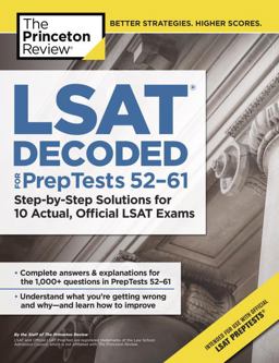LSAT Decoded (PrepTests 52-61)