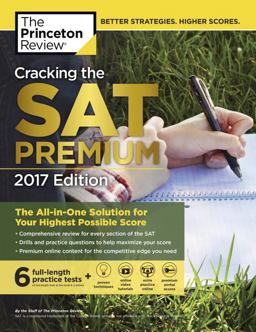 Cracking the SAT Premium Edition with 6 Practice Tests 2017