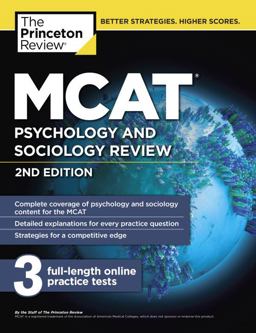 MCAT Psychology and Sociology Review, 2nd Edition