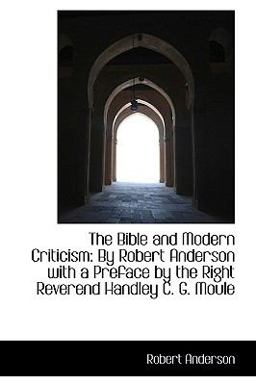 The Bible and Modern Criticism