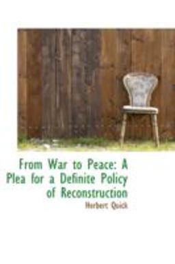 From War to Peace