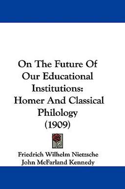 On the Future of Our Educational Institutions
