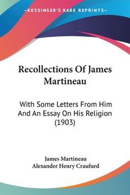 Recollections of James Martineau