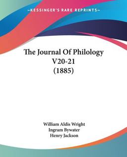 The Journal of Philology V20-21